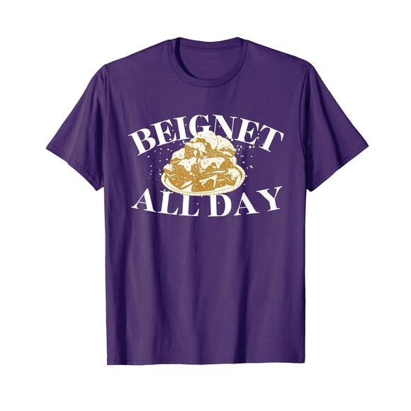 Other - Beignet All Day New Orleans Style T-Shirt